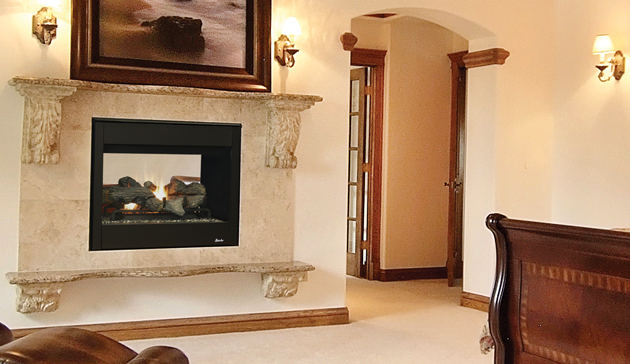 Superior Multi-View See Through Fireplace